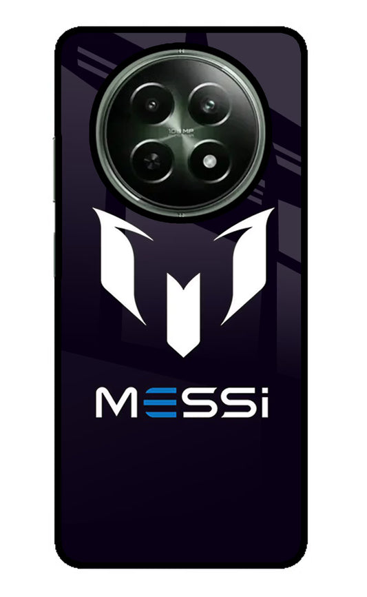 Messi Logo Realme 12x 5G Glass Case