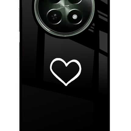 Heart Realme 12x 5G Glass Case