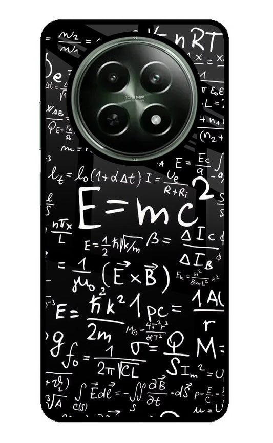 Physics Formula Realme 12x 5G Glass Case