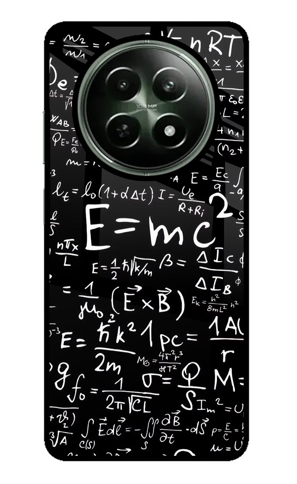 Physics Formula Realme 12x 5G Glass Case Back Cover by Casekaro