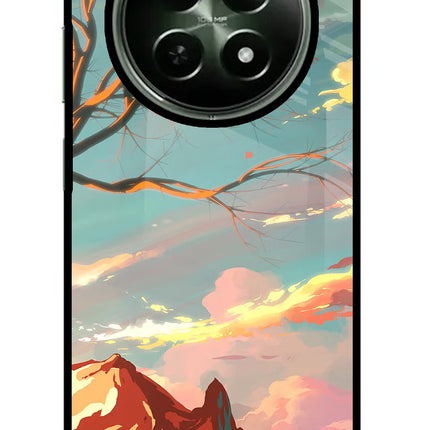 Scenery Realme 12x 5G Glass Case