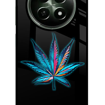 Weed Realme 12x 5G Glass Case