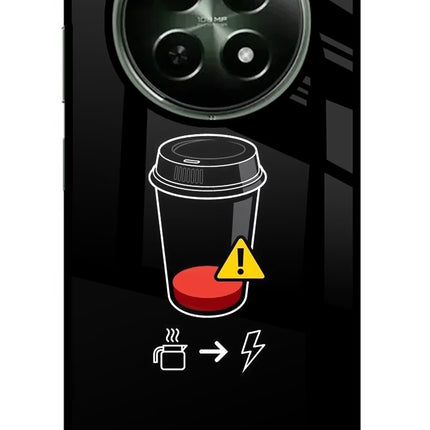Coffee Realme 12x 5G Glass Case