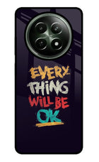 Everything Will Be Ok Realme 12x 5G Glass Case