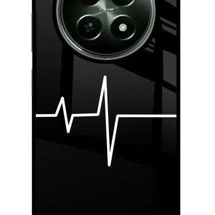 Heart Beats Realme 12x 5G Glass Case