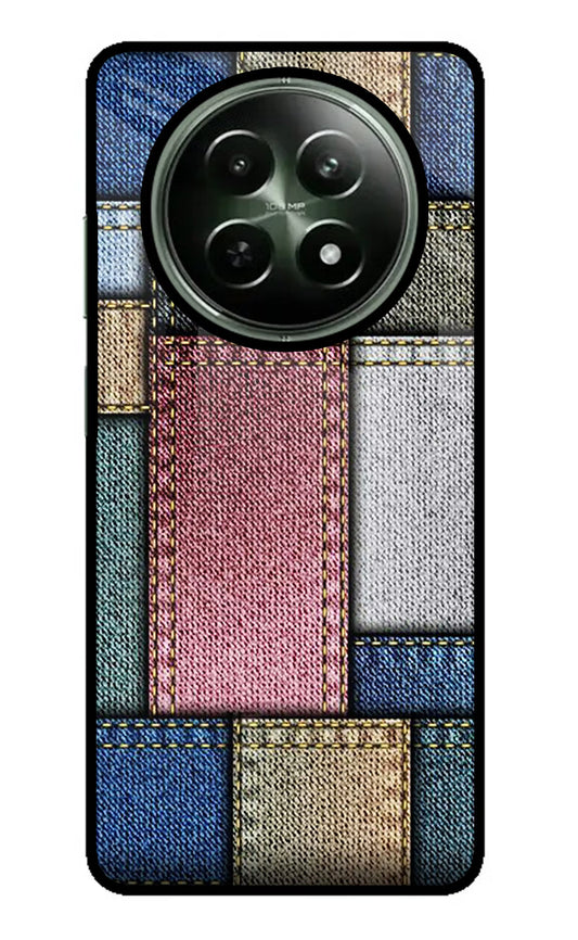 Multicolor Jeans Realme 12x 5G Glass Case