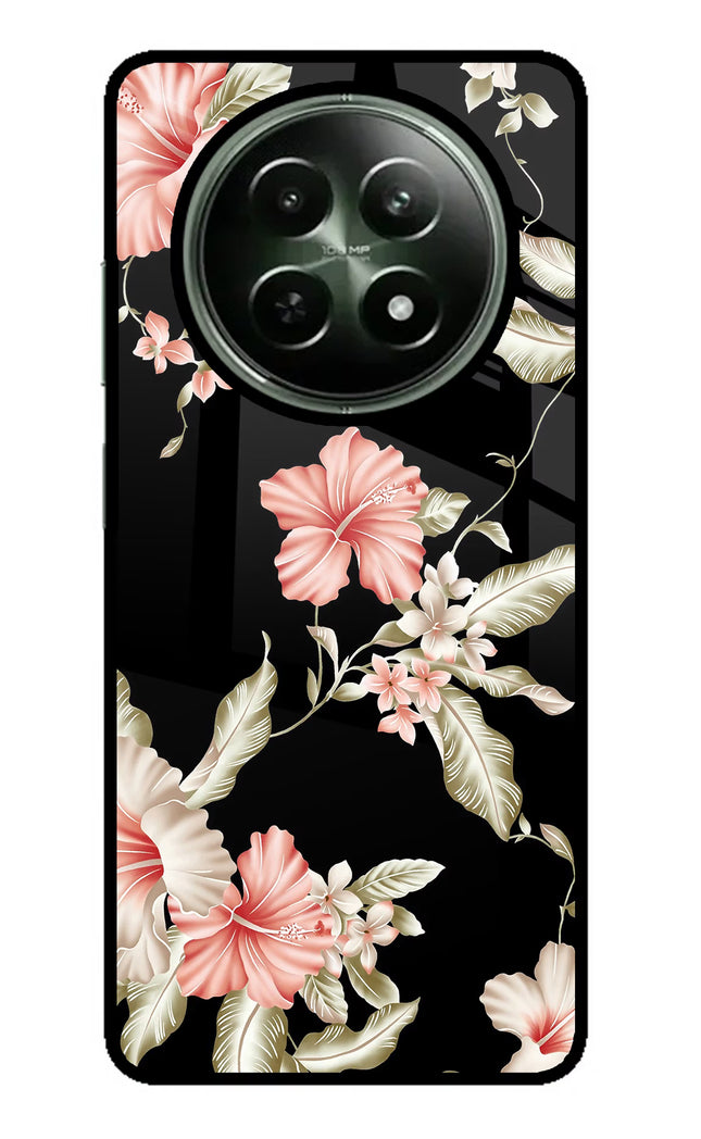 Flowers Realme 12x 5G Glass Case