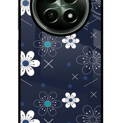 Flowers Realme 12x 5G Glass Case