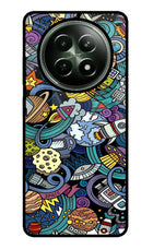 Space Abstract Realme 12x 5G Glass Case