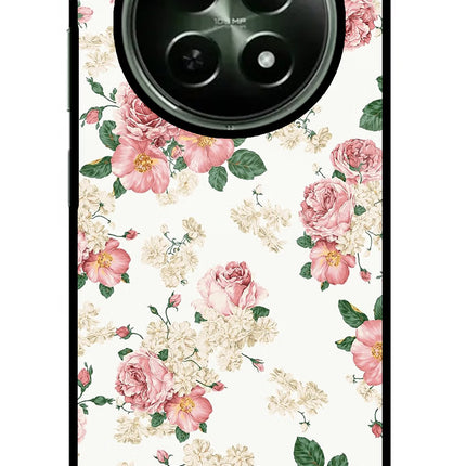 Flowers Realme 12x 5G Glass Case
