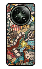 Cinema Abstract Realme 12x 5G Glass Case