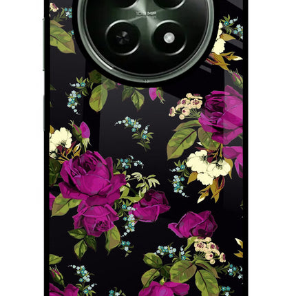 Flowers Realme 12x 5G Glass Case