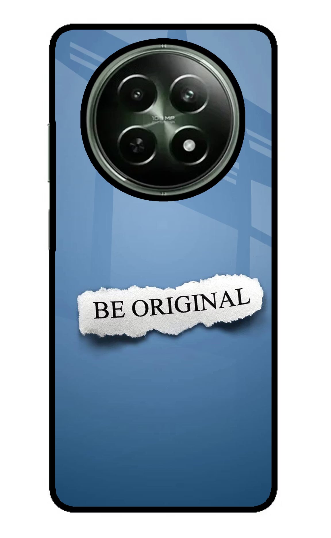 Be Original Realme 12x 5G Glass Case Back Cover by Casekaro