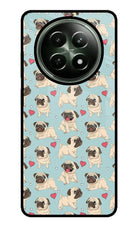 Pug Dog Realme 12x 5G Glass Case