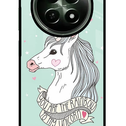 Unicorn Wallpaper Realme 12x 5G Glass Case