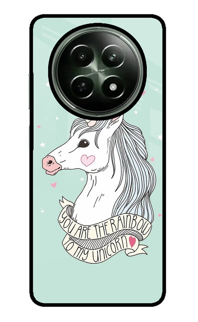 Unicorn Wallpaper Realme 12x 5G Glass Case