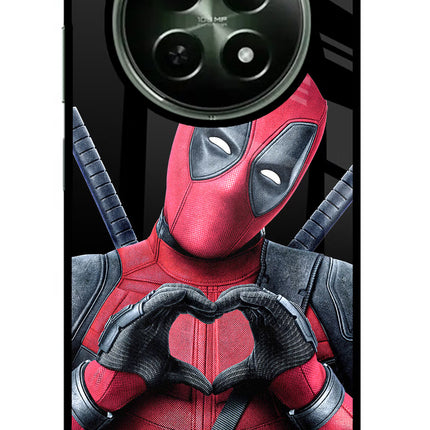 Deadpool Realme 12x 5G Glass Case