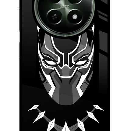 Black Panther Realme 12x 5G Glass Case