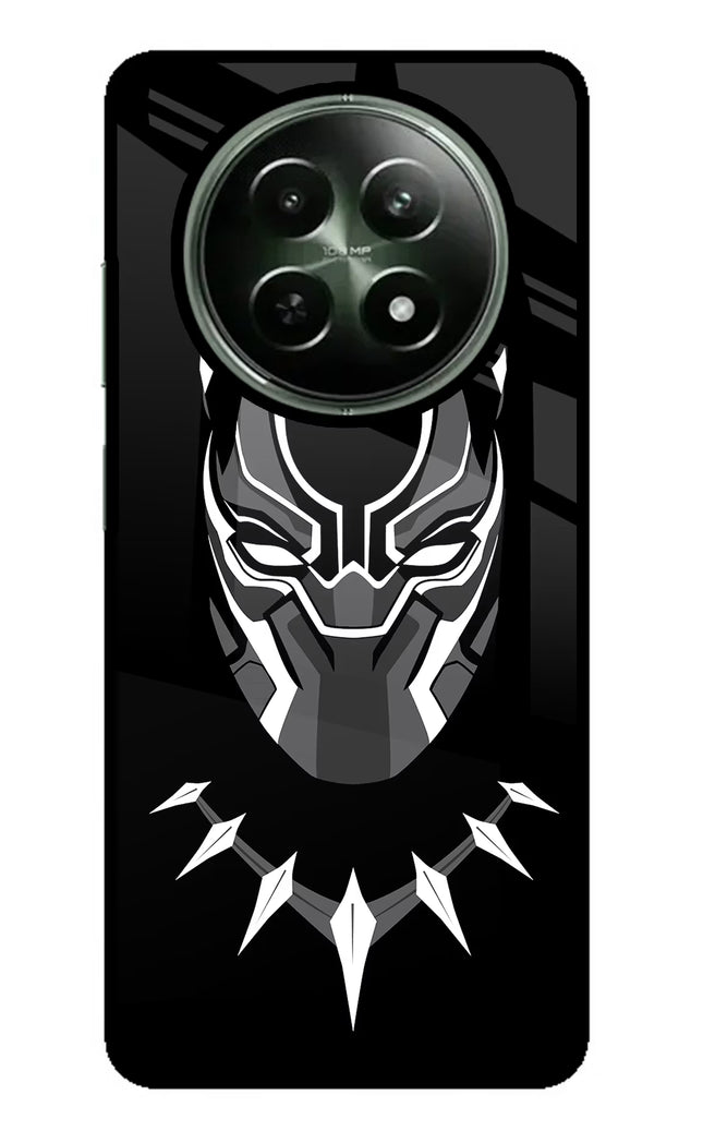 Black Panther Realme 12x 5G Glass Case