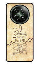 I Solemnly swear that i up to no good Realme 12x 5G Glass Case