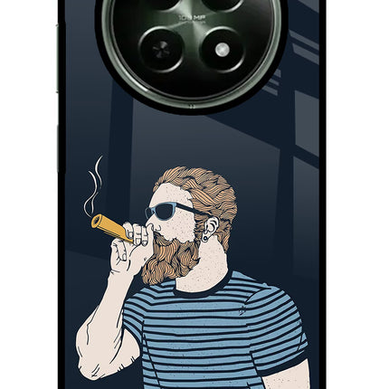 Smoking Realme 12x 5G Glass Case