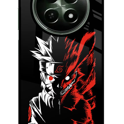 Naruto Two Face Realme 12x 5G Glass Case