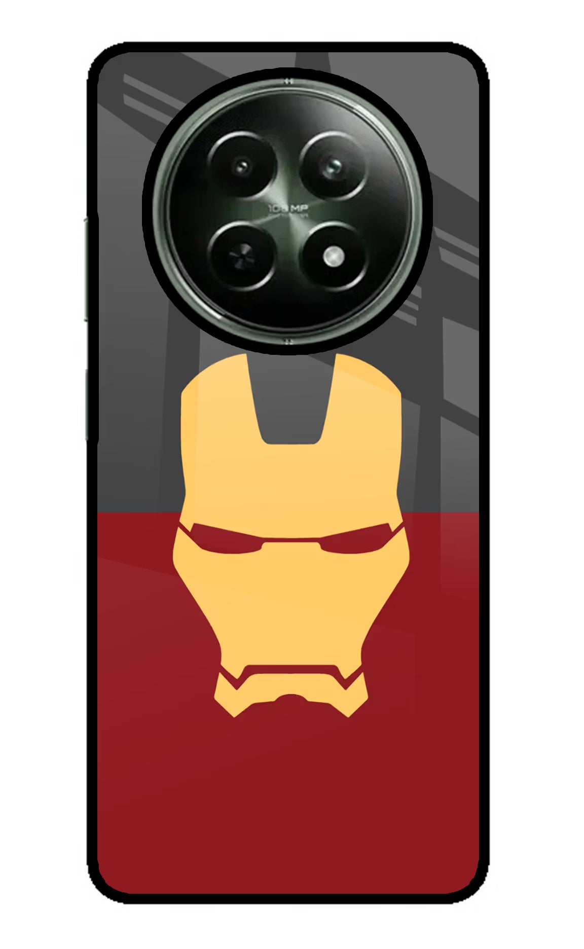 Ironman Realme 12x 5G Glass Case Back Cover by Casekaro