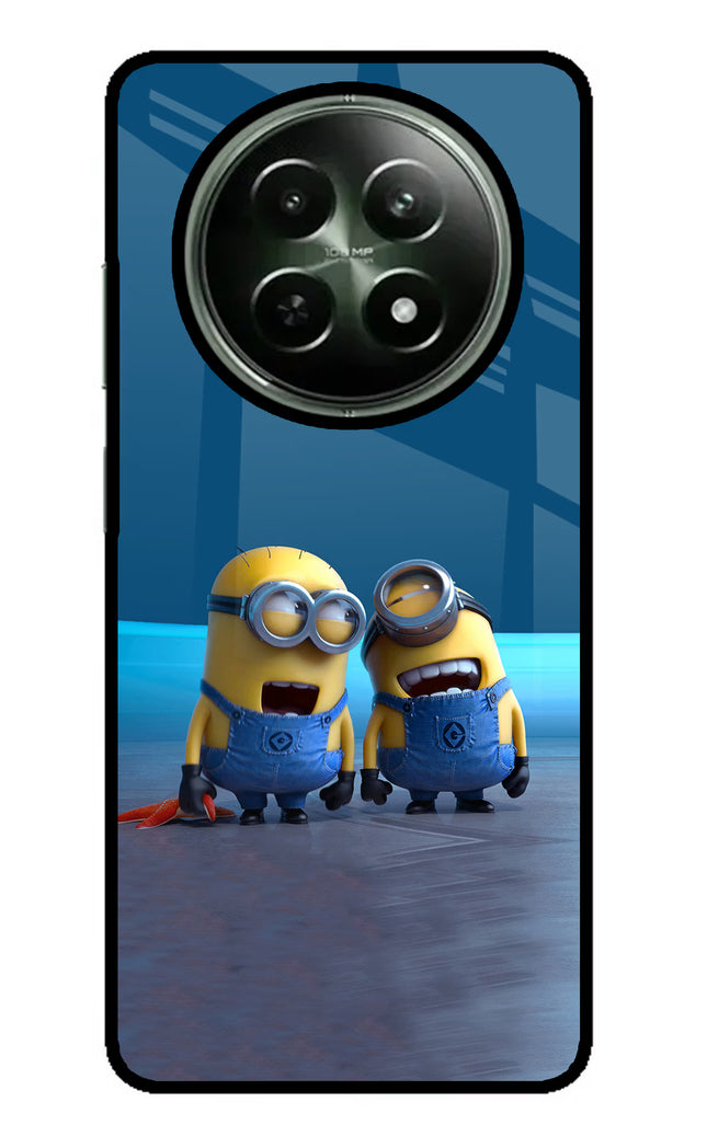 Minion Laughing Realme 12x 5G Glass Case