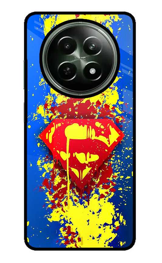 Superman logo Realme 12x 5G Glass Case