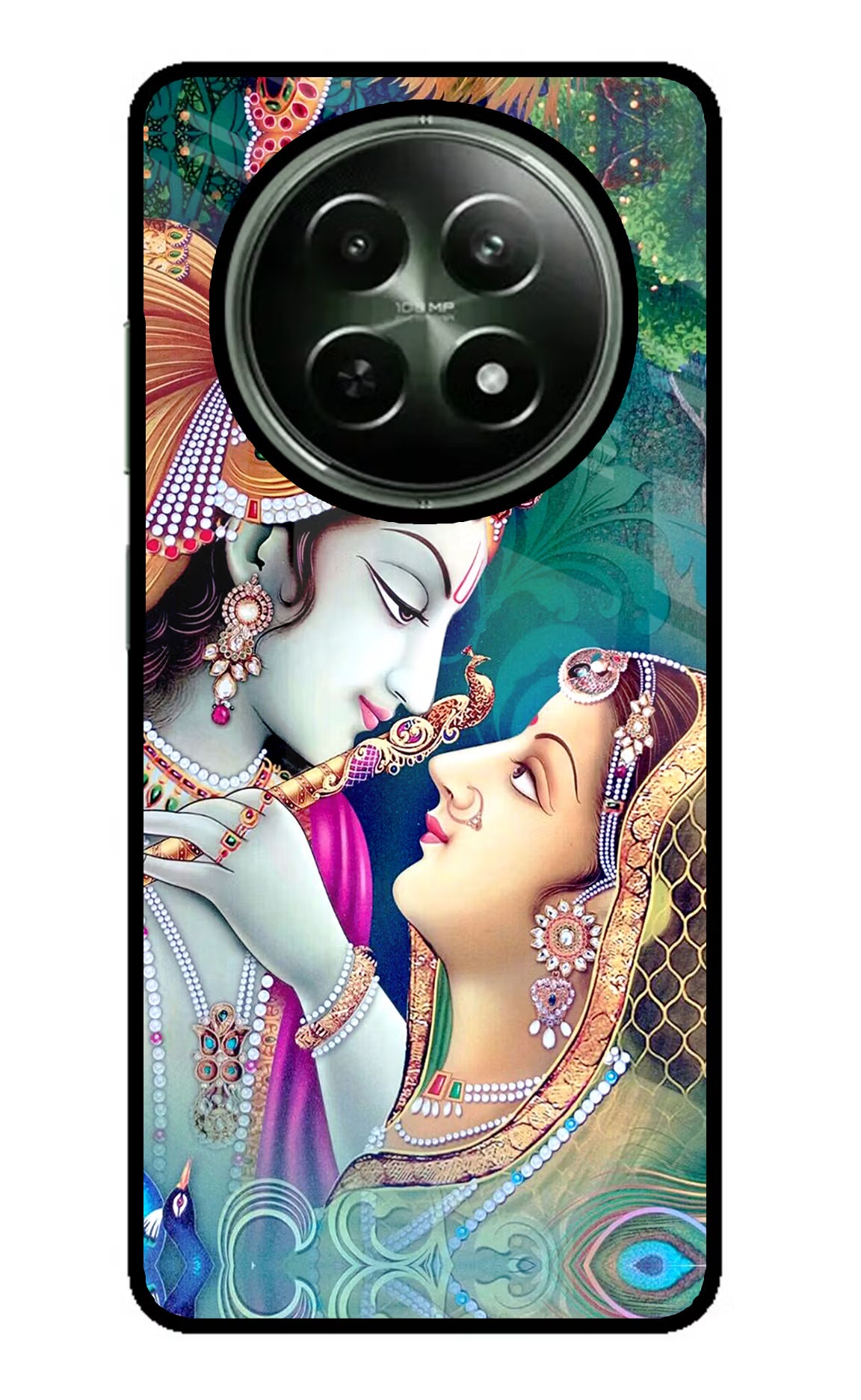 Lord Radha Krishna Realme 12x 5G Glass Case