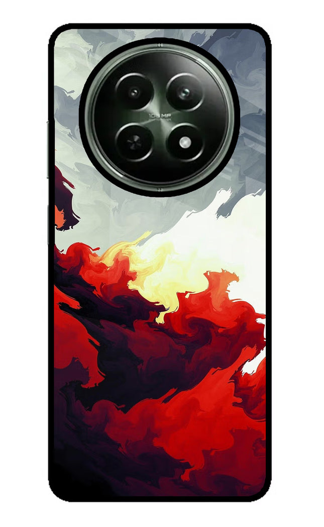 Fire Cloud Realme 12x 5G Glass Case