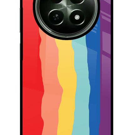 Rainbow Realme 12x 5G Glass Case