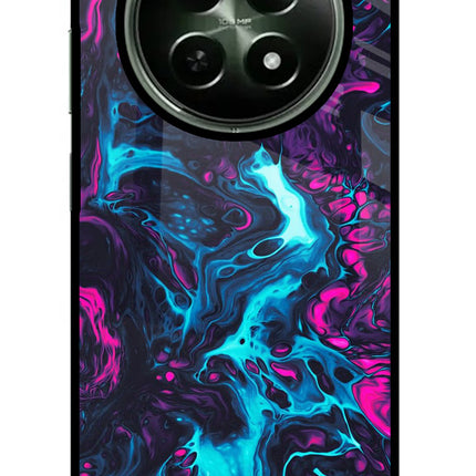 Abstract Realme 12x 5G Glass Case