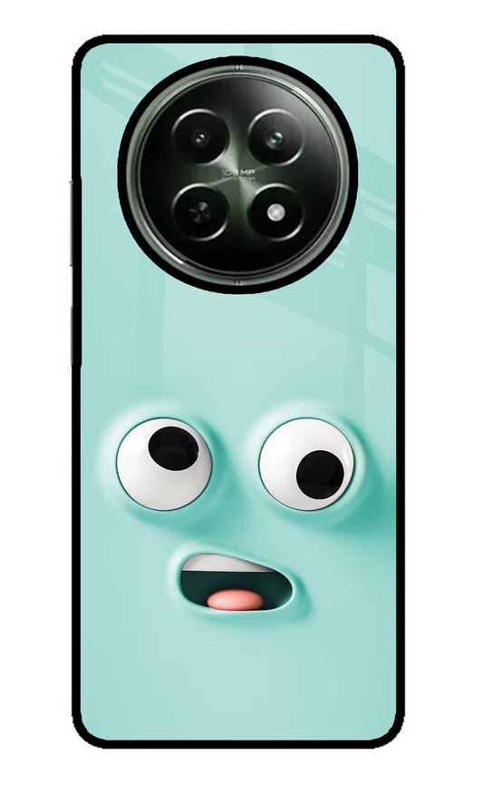 Funny Cartoon Realme 12x 5G Glass Case