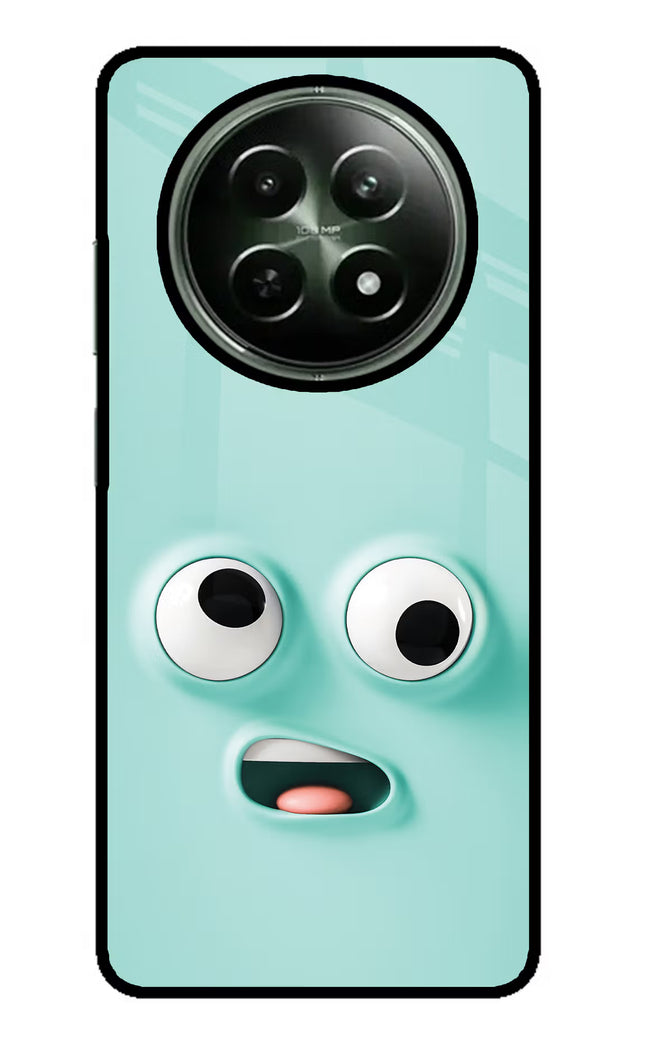 Funny Cartoon Realme 12x 5G Glass Case
