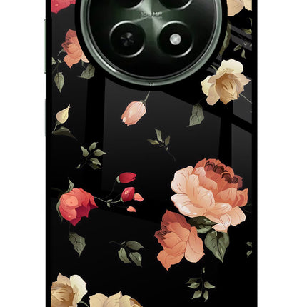 Flowers Realme 12x 5G Glass Case