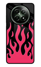 Fire Flames Realme 12x 5G Glass Case