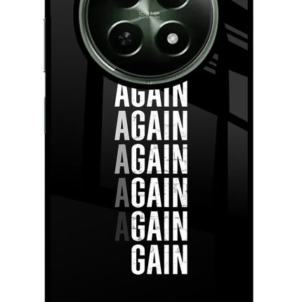 Again Again Gain Realme 12x 5G Glass Case