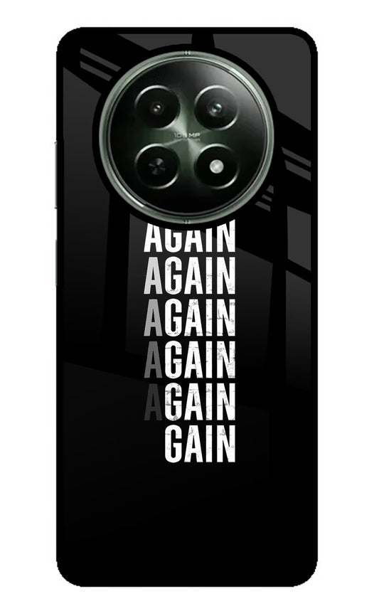 Again Again Gain Realme 12x 5G Glass Case