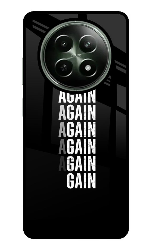 Again Again Gain Realme 12x 5G Glass Case