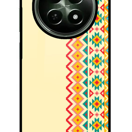 Ethnic Seamless Realme 12x 5G Glass Case