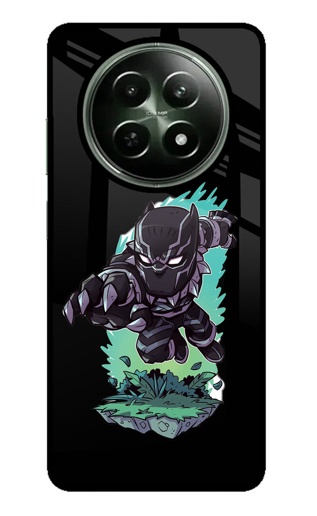 Black Panther Realme 12x 5G Glass Case