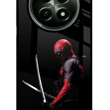 Deadpool Realme 12x 5G Glass Case
