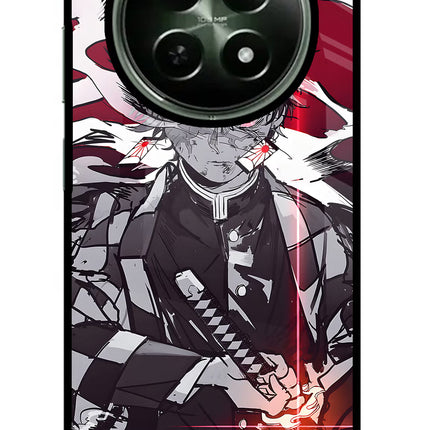 Demon Slayer Realme 12x 5G Glass Case