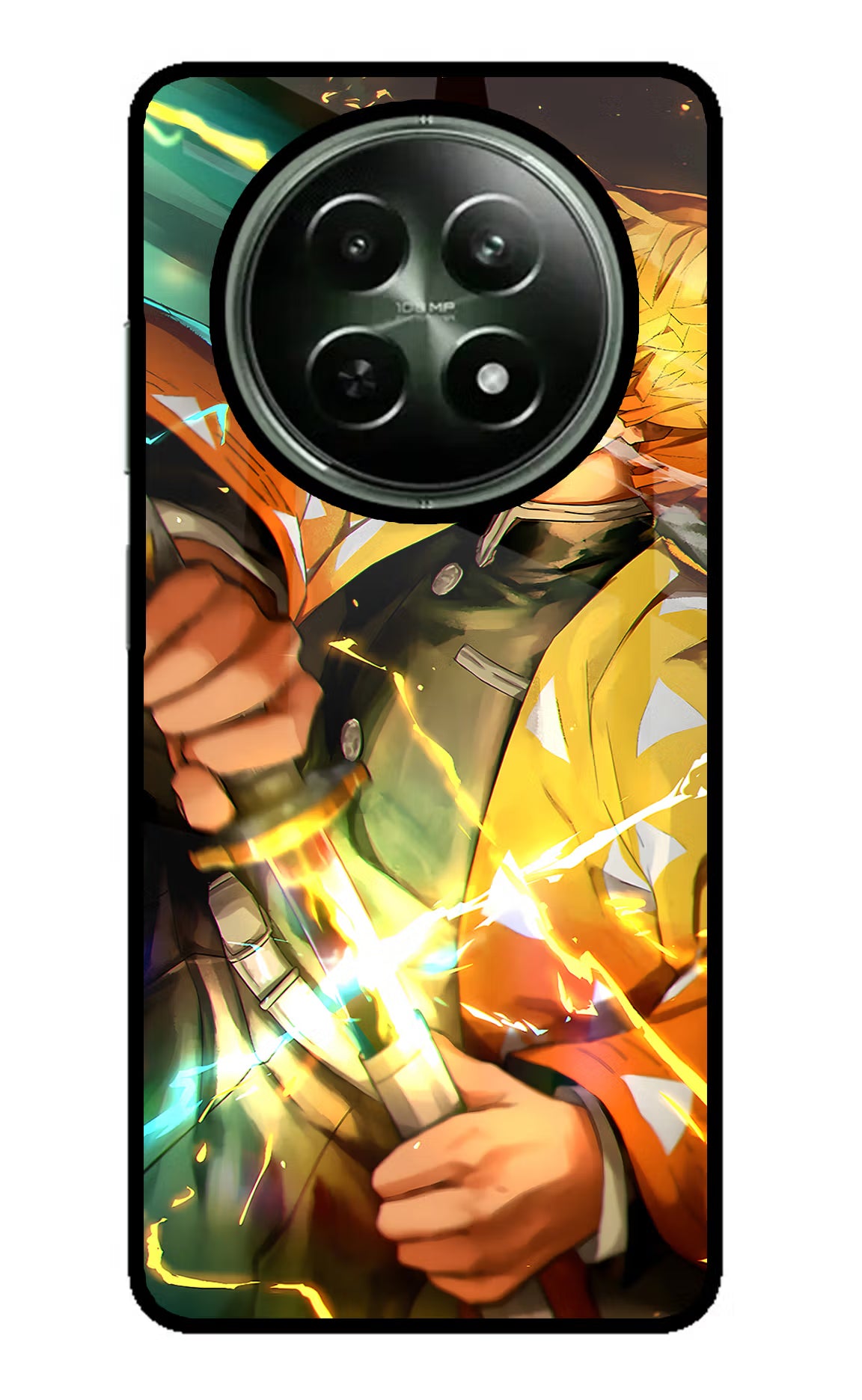 Demon Slayer Realme 12x 5G Glass Case Back Cover by Casekaro