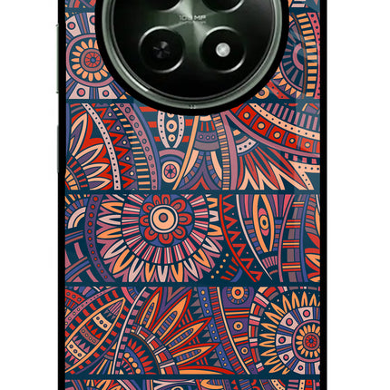 African Culture Design Realme 12x 5G Glass Case