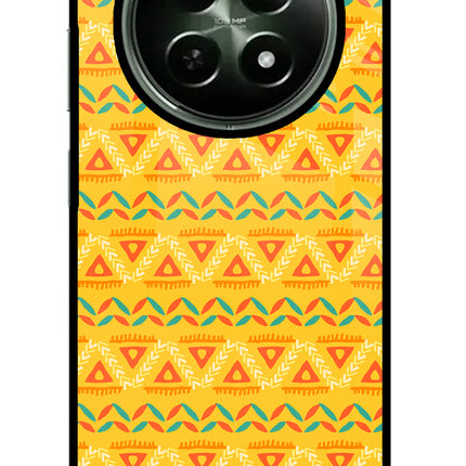 Tribal Pattern Realme 12x 5G Glass Case