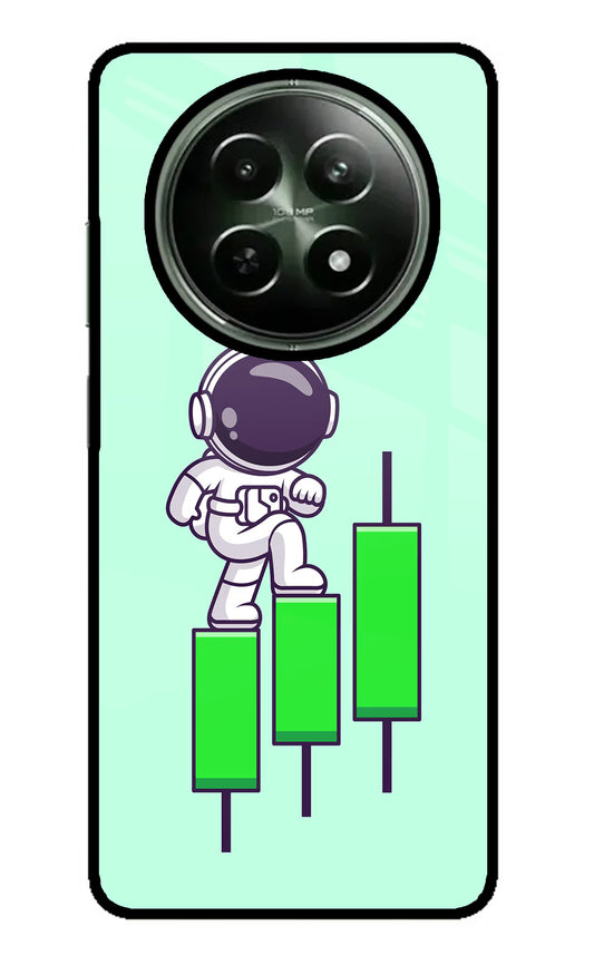 Astronaut Trader Realme 12x 5G Glass Case