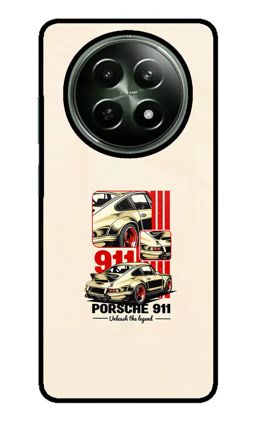 Classic Porsche 911 Realme 12x 5G Glass Case