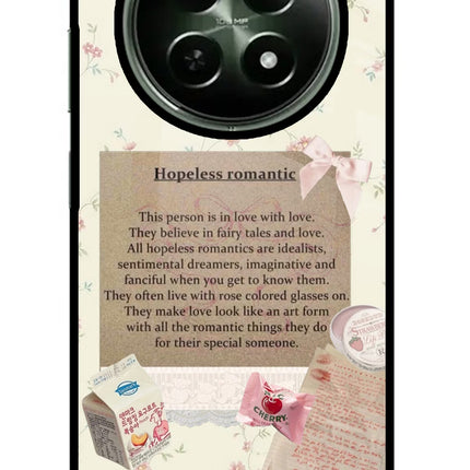 Hopeless Romantic Realme 12x 5G Glass Case